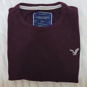 American Eagle Outfitters Vintage Fit Large Men's Pullover Long Sleeve Sweater